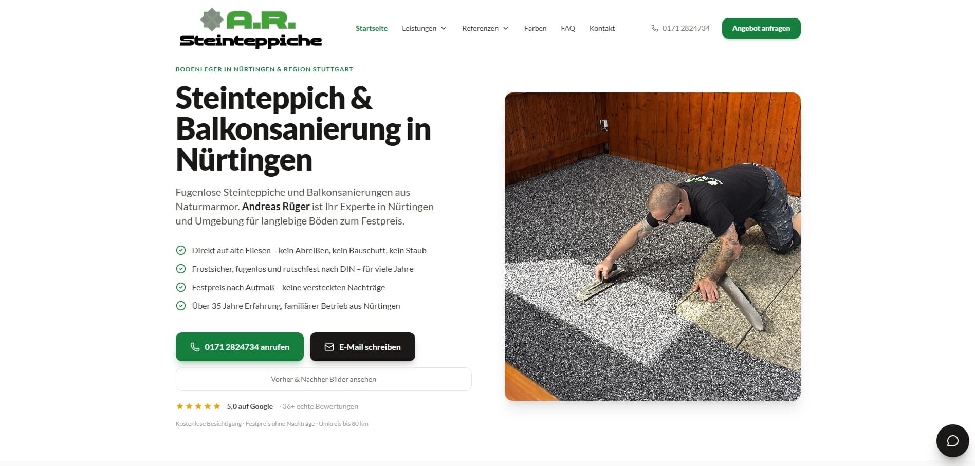 Nachher: AR Bodenbeläge