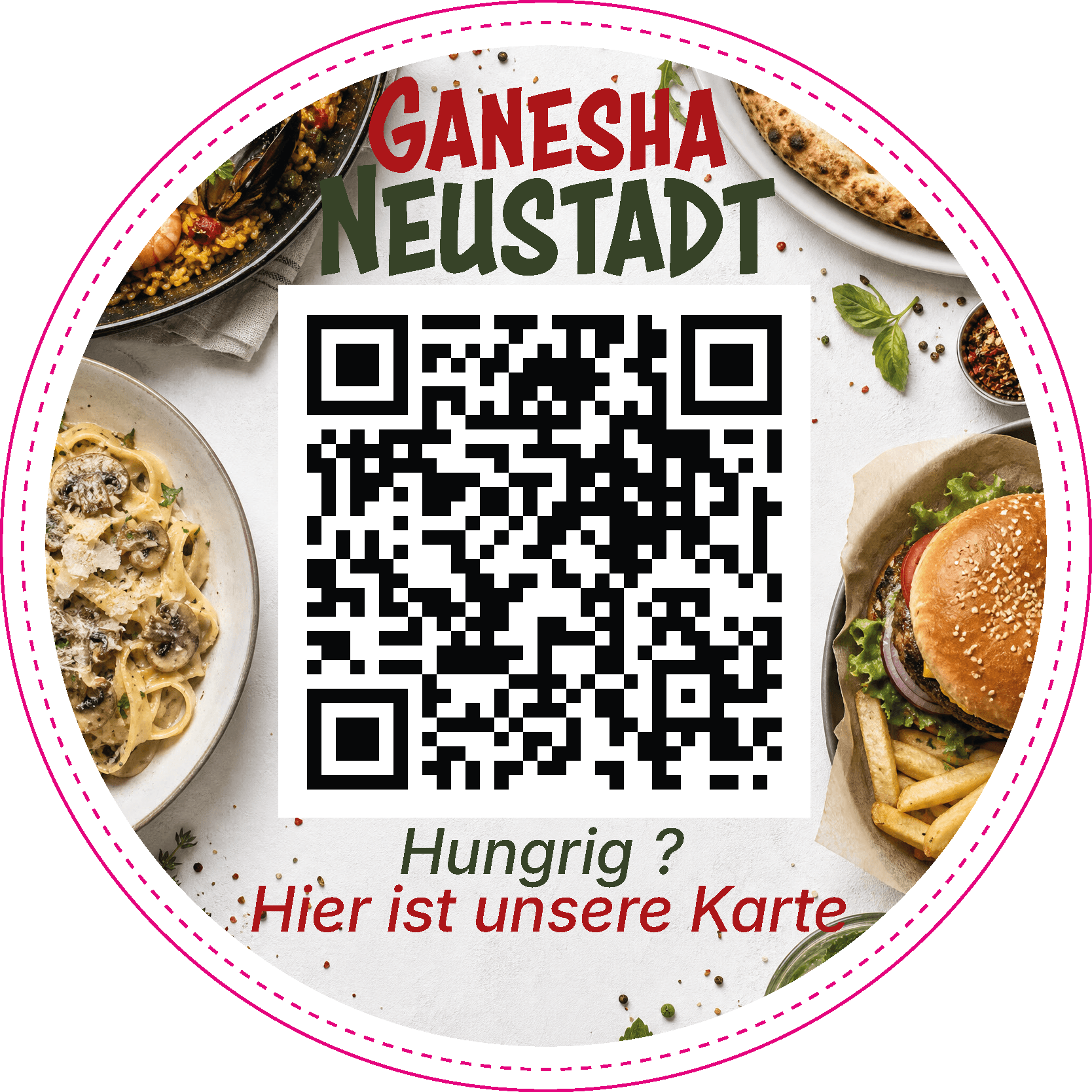 QR-Aufkleber für Google-Bewertungen